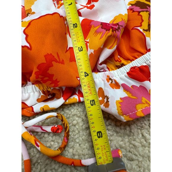 Women's Princess Polly Floral Cropped Top Size 8 - Picture 5 of 8